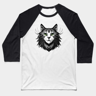 cat Baseball T-Shirt